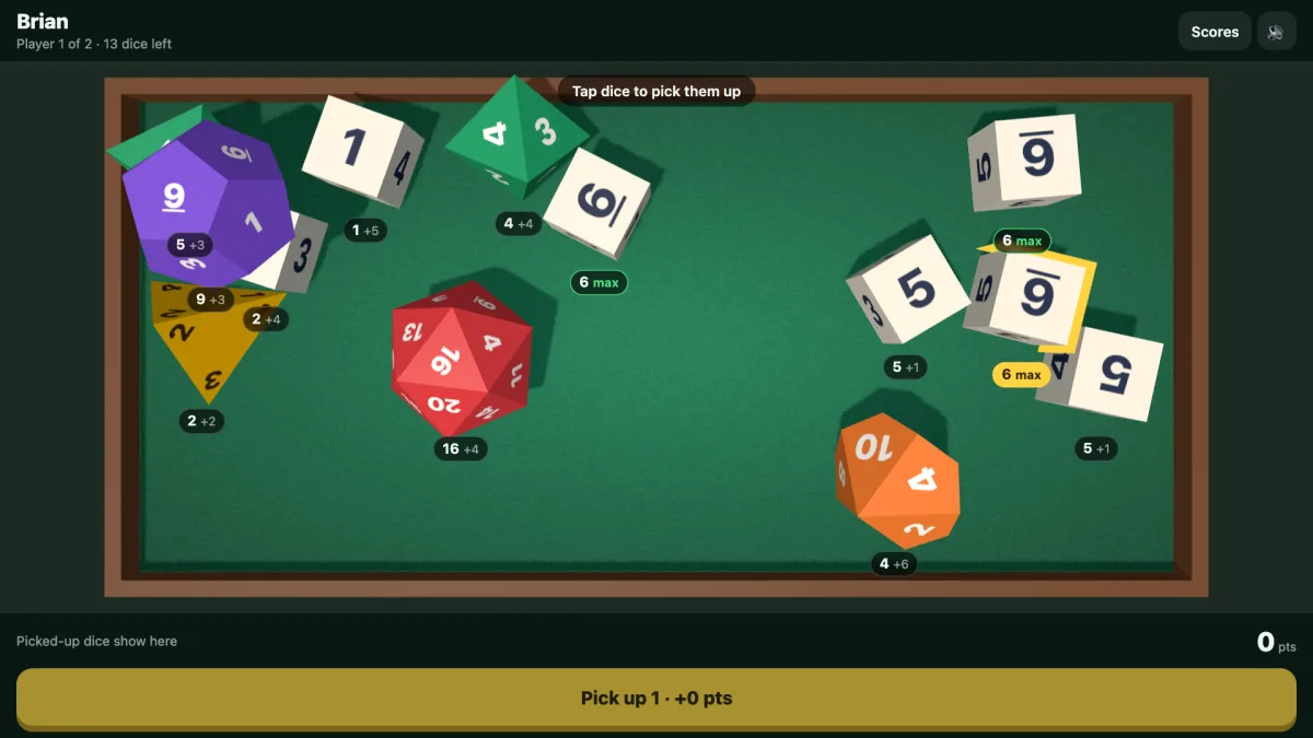 Screenshot of Low Roll